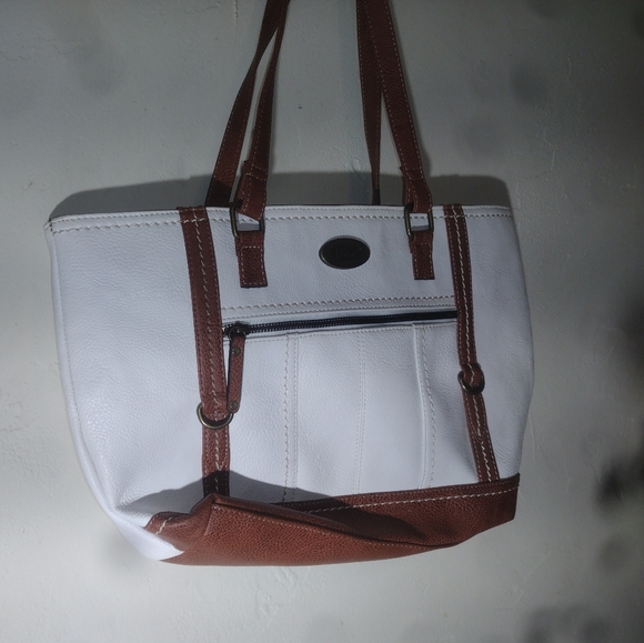 B.o.c  White Leather BOC Bag - Picture 3 of 16